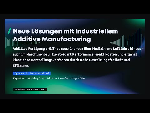 EMO Innovation Stage | VDMA (EN)