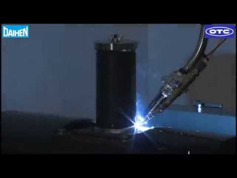 Pipe periphery welding with a cold tandem welding system In ordinary MAG welding the molten pool is cooled by inserting