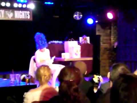 Marge Simpson Burlesque by Burgundy Brixx