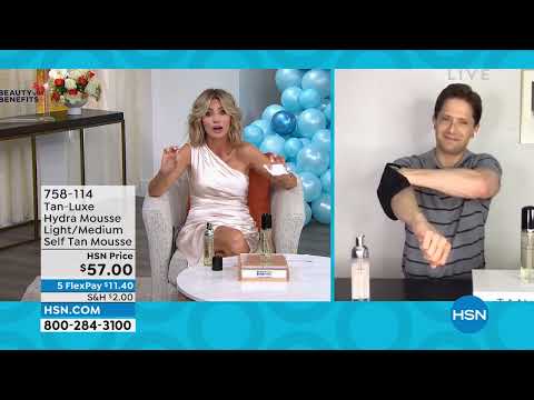 TanLuxe Hydra Mousse Light/Medium Self Tan Mousse
