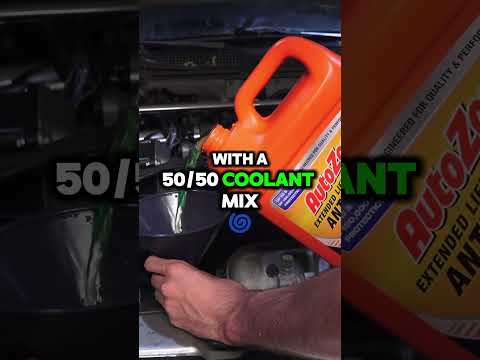 Mechanic Tips Day 38: How To Drain And Refill Coolant (Part 2) 💯🔥 #cars #coolant #diy #repair #viral