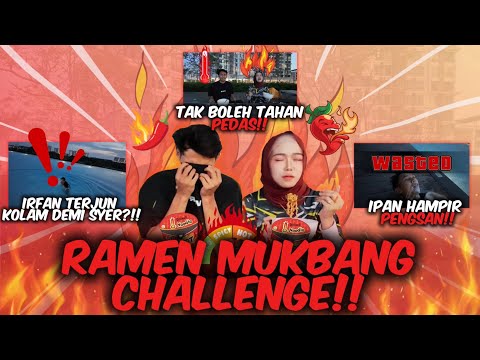 IRFAN ALMOST DIED EATING SPICY FOOD!! THE CRAZIEST CHALLENGE?!