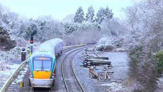 preview picture of video 'Winter Trains, Sallins (Longer) Version (HD)'