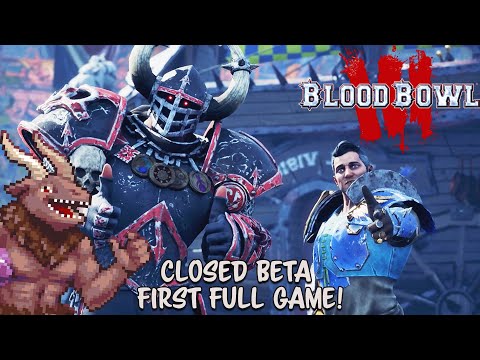 Blood Bowl 3 Beta - First Full Game