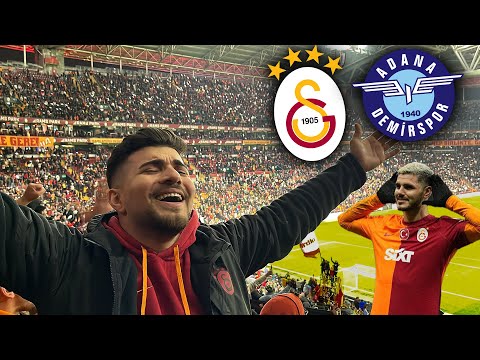 SONUNDA AŞKIN OLAYIM ÇALDI ! TAKIMDAN MÜKEMMEL PERFORMANS | Galatasaray 3-1 Adana Demirspor