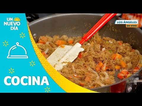 Receta: La Machaca al estilo Sinaloa | Un Nuevo Día | Telemundo