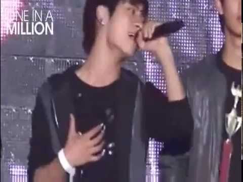 Jonghyun singing 'Romantic' acapella 081004