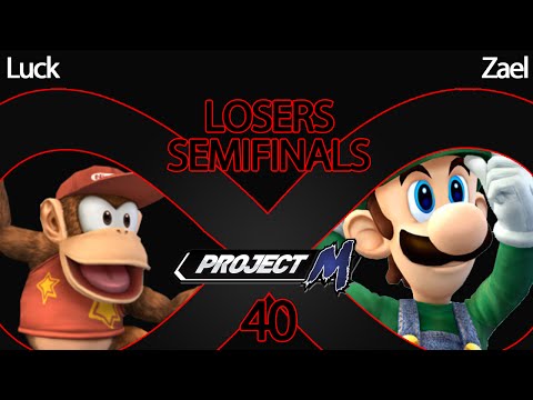 IaB 40 PM - Luck (Diddy) vs Zael (Luigi) - Losers Semifinals