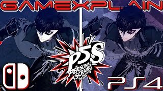 Persona 5: Scramble Graphics & Load Times Comparison (Nintendo Switch vs. PS4)