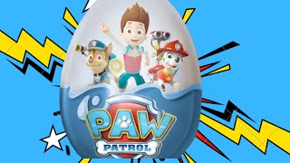 ABRINDO OVO PATRULHA CANINA