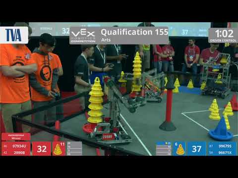 2018 VRC Arts Q155 - 97934U 2990B vs 99679S 96671X - 77 to 86