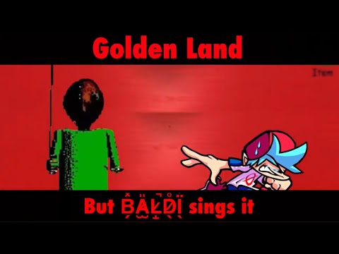 Golden Land but Baldi sings it - Friday Night Funkin Mario’s Madness Cover