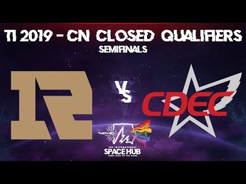 Royal Never Give Up vs CDEC Game 2 - TI9 CN Regional Qualifiers: Semifinals