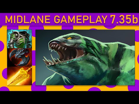 💰Topson Tidehunter 900+ GPM! Mid Gameplay 7.35b - Dota 2 Top MMR