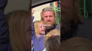 Homeless family &amp; kids get beautiful surprise #shorts