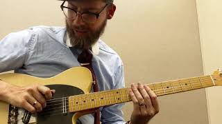 Video thumbnail for Chicken Pickin' lick in E by Zane Banks