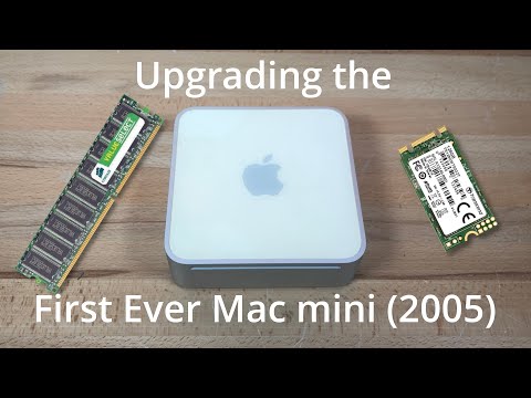 MAX UPGRADING the FIRST EVER Mac Mini!