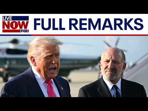 Video | FULL: President Trump takes questions from reporters on Epstein, inflation &amp; more