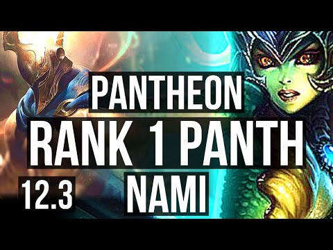 PANTH & Ez vs NAMI & Vayne (SUP) | Rank 1 Panth, 7/4/14, Rank 13 | TR Challenger | 12.3