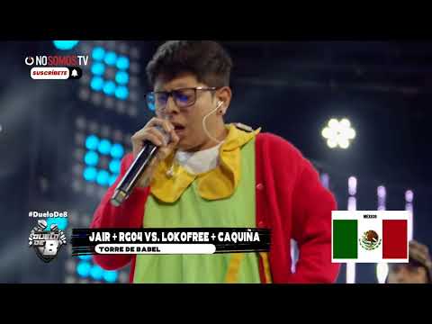 ¡CAQUIÑA Y LOKO FREE HABLAN COMO MEXICANO🇲🇽😂 EN DUELO DE 8 / T2 - Programa 03!