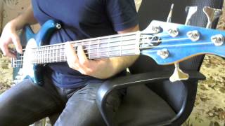 Video thumbnail for Pedulla Rapture RB-5 USA 1995 teal by BassJapanUSA.ru