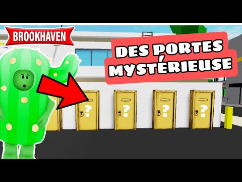 CACTUS OUVRE DES MYSTÉRIEUSES PORTES SUR BROOKHAVEN ! ROBLOX - BROOKHAVEN RP