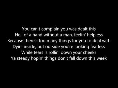 2Pac - Keep Ya Head Up (Lyrics on Screen)