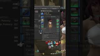 FFXIV How To Reveal True Dye Colors! #Shorts
