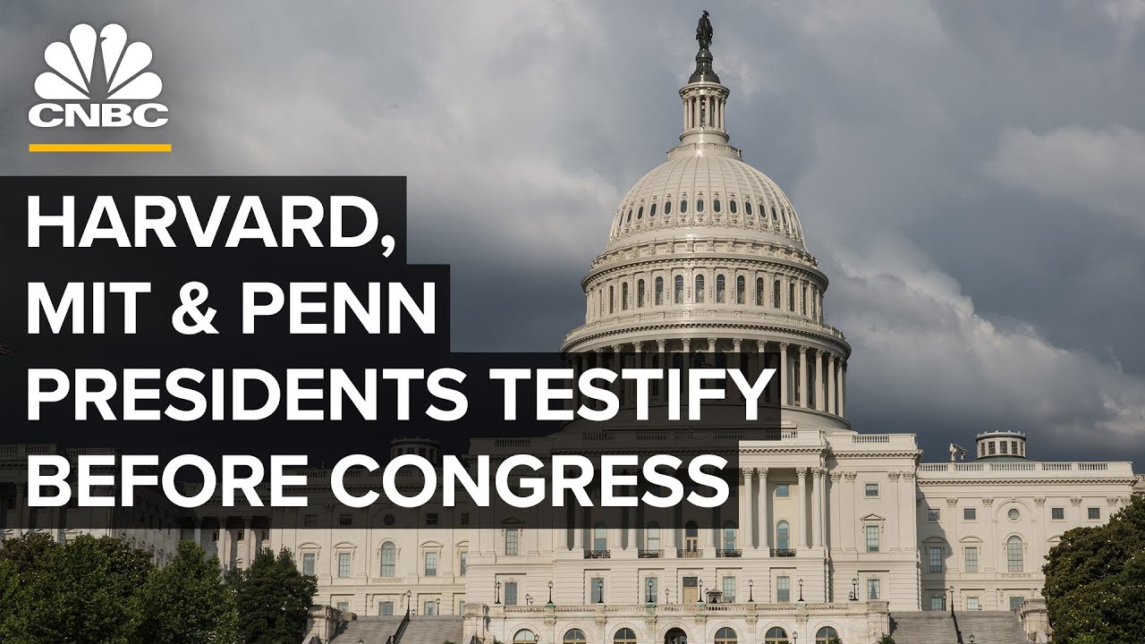 College presidents testify before House committee on campus antisemitism - 12/5/23