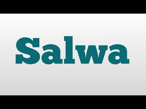 Salwa meaning and pronunciation