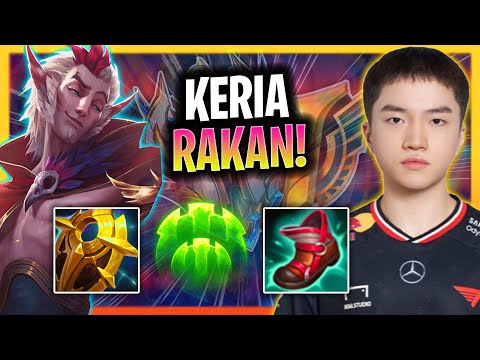 KERIA BRINGS BACK RAKAN! | T1 Keria Plays Rakan Support vs Gragas!  Season 2025