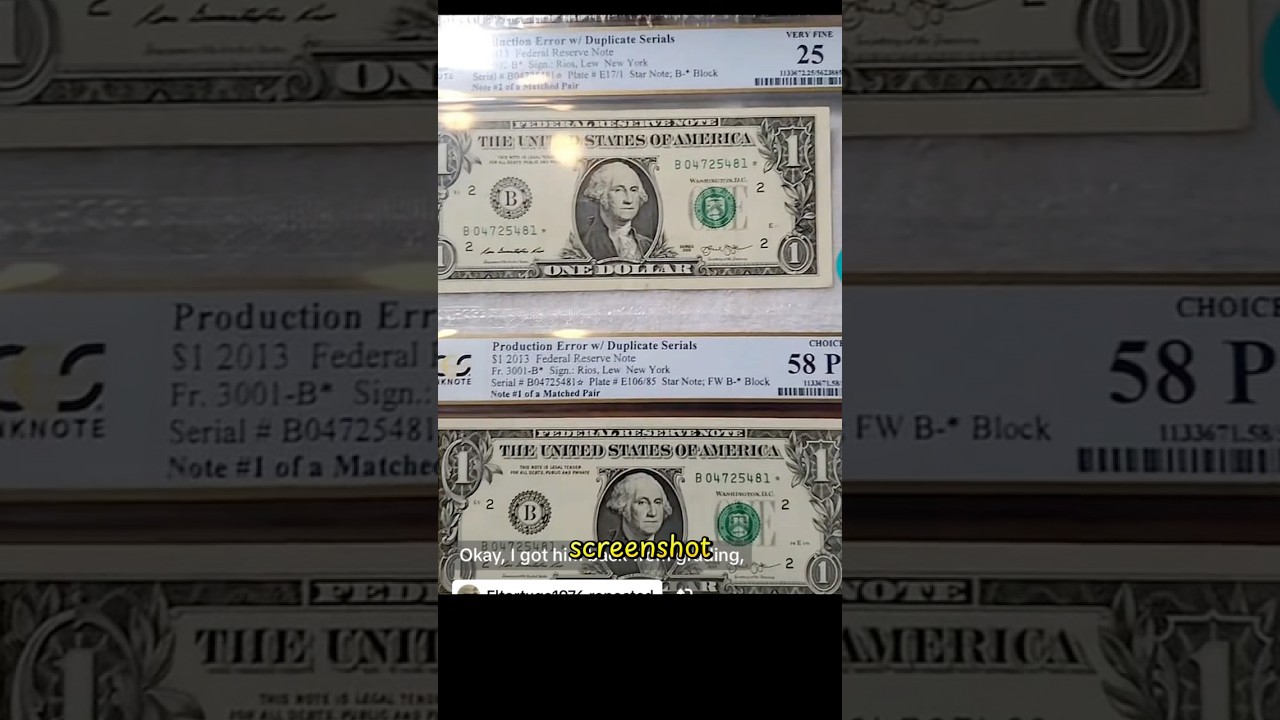 A PAIR HAS BEEN FOUND!! #dollar #2013dollar #starnote #dollars