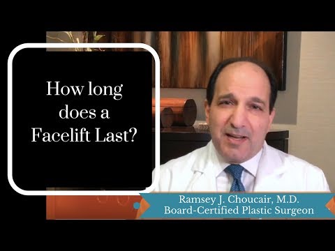 2nd YouTube video about how long does a facelift last