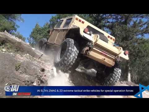 ZMAG: IAI's Rugged All-Terrain Reconnaissance Vehicle for Ground Force Dominance. IAI in Action