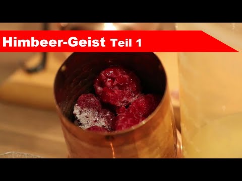🌷 Himbeer-Geist 🌻 - selber Schnaps brennen - Teil 1: Früchte im Dampfweg - diSTILLed