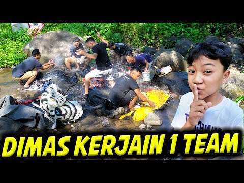 DIMAS PRANK 1 TEAM!! AT FIRST ASKED FOR HELP.. AND THIS IS WHAT HAPPENED..