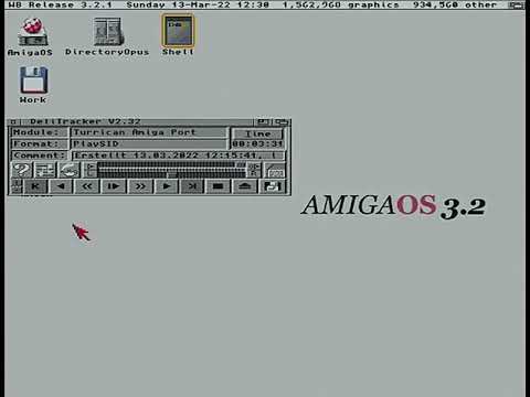 SID: Turrican Amiga Port by Jason Page - on Amiga!