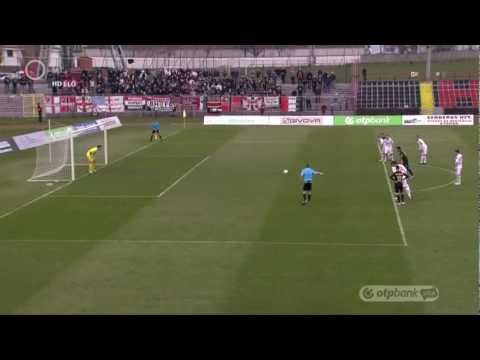 22. forduló Budapest Honvéd-DVSC-TEVA 2-2 Leandro Martinez gólja