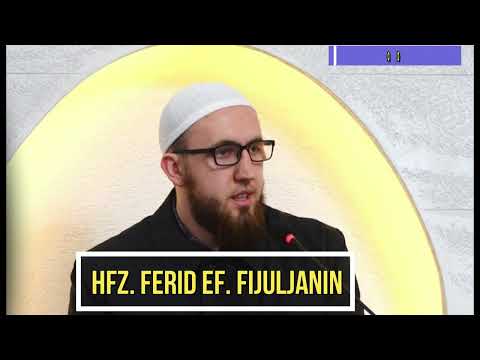 Hfz. Ferid ef. Fijuljanin [Islamski propisi braka i razvoda - 1. dio]