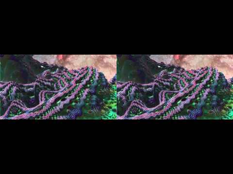 Mandelbulber Fractal Zoom 3D stereoscopic HD