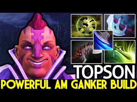 TOPSON [Anti Mage] Powerful AM Ganker Build Insane Game Dota 2