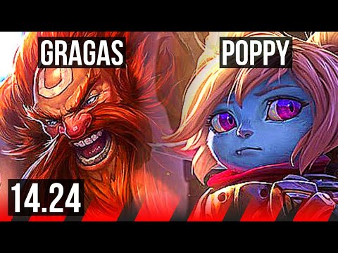 GRAGAS vs POPPY (TOP) | 2/1/3 | KR Master | 14.24