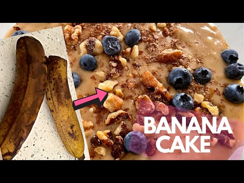 If you have banana make this Spongy Cake Perfectly Moist Cake Recipe | THE BEST BANANA EGG CAKES 🍰