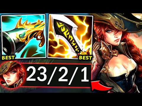 MISS FORTUNE CLICKS ON YOU.. YOU'RE 100% DELETED! (UNFAIR🤣) - 2025 Miss Fortune TOP Gameplay Guide