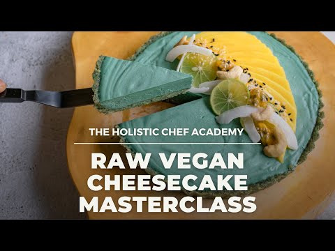 VEGAN KEY LIME PIE {Raw Vegan Cheesecake Masterclass}
