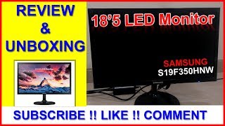Download lagu Samsung 18'5 Inch LED Monitor | S19F350HNW | Review, Unboxing, Installation | The Zoom Life mp3