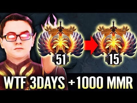 WTF Miracle +1000 MMR in 3 days - New world record Dota 2 Invoker by Miracle-