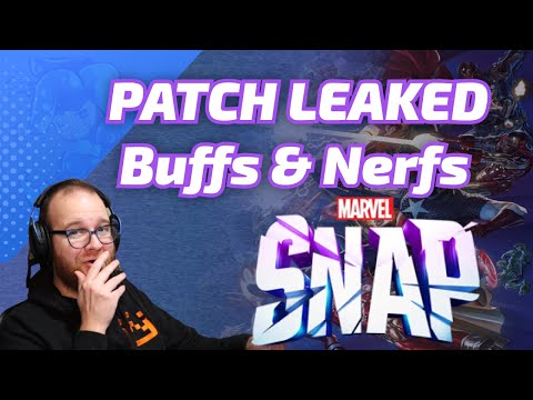 Patch Notes LEAKED - Leader & Aero nerfs INCOMING for Marvel SNAP - Full Breakdown