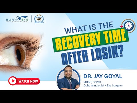 Recovery Time After LASIK Surgery | Post-Operative Care
