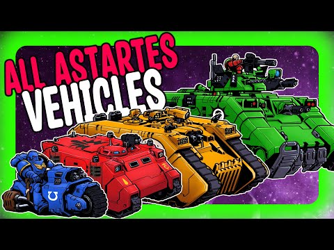 All Space Marine Vehicles